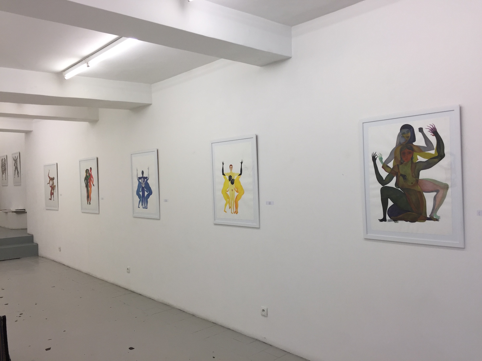 View of the Blood orange exhibition